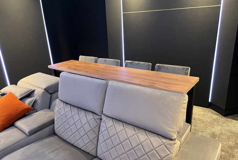 Cinema sofa at our Bristol showroom