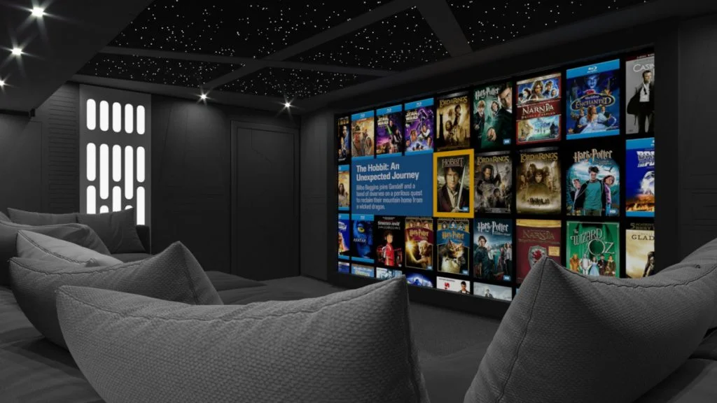 Sci-fi / Star Wars themed home cinema