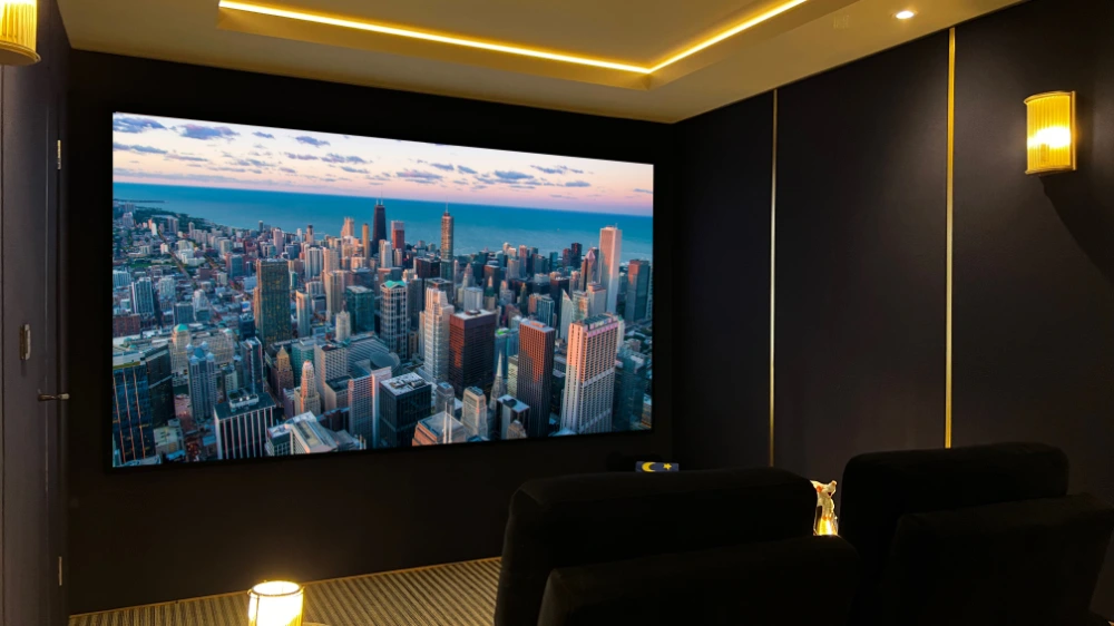 Retro Home Cinema in Somerset